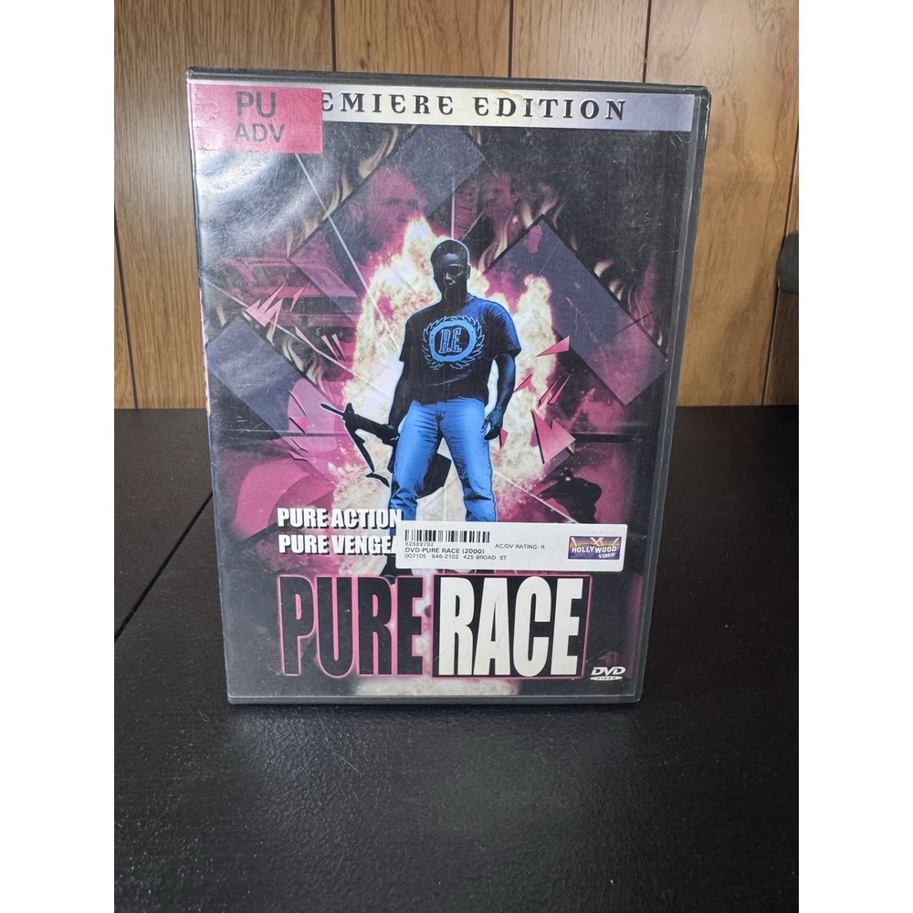 PURE RACE DVD - 2001 - The Asylum -β Rocco DeVilliers Exploitation
